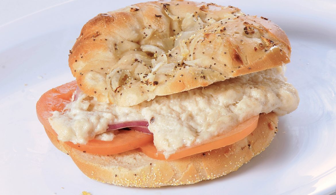 ACME Whitefish on a Bagel