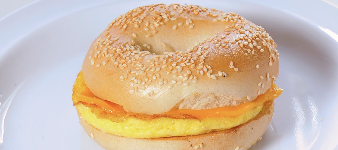 Egg and Cheese on a Bagel